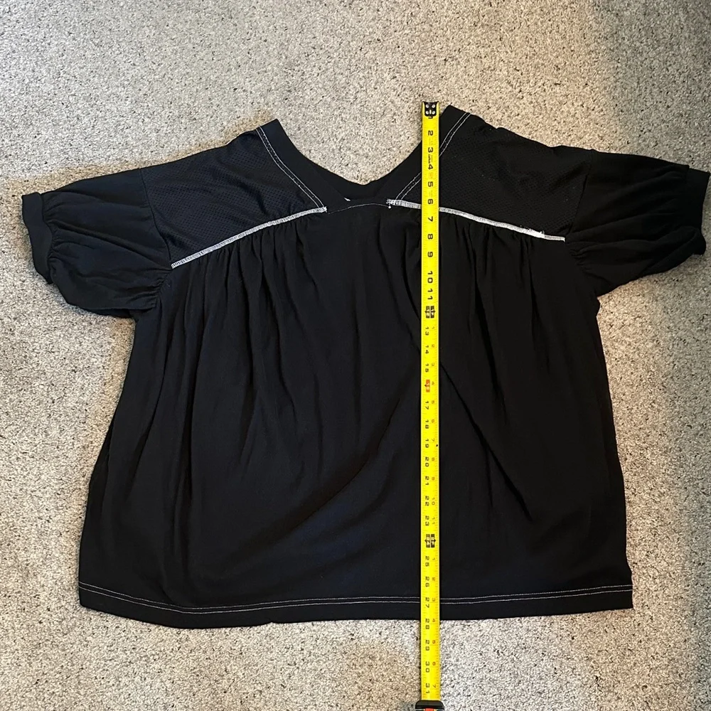 New FP Movement by Free People Field Tee ~ Black - Picture 6 of 13